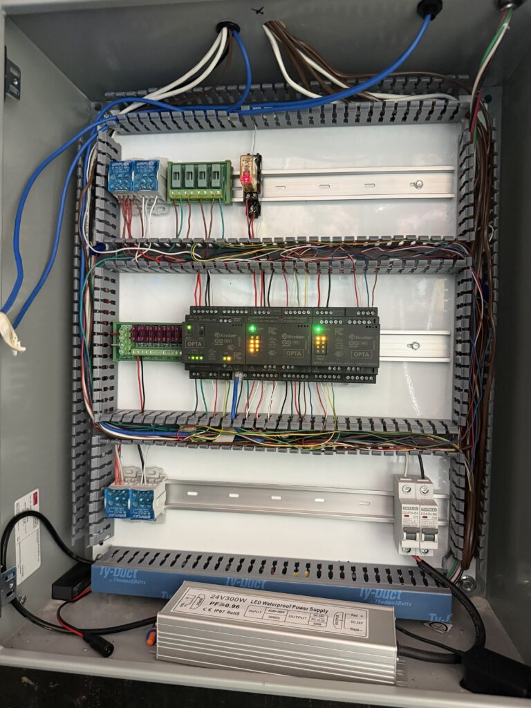 Incomplete Automation Panel - Mountain Hydronics