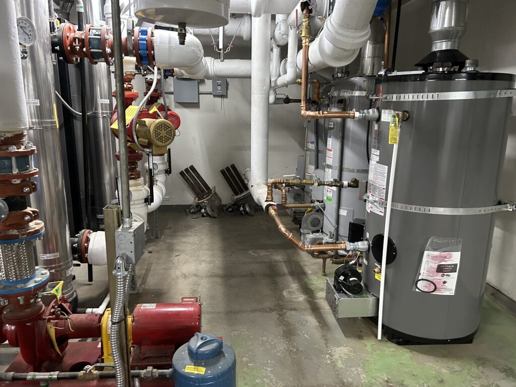 New Mechanical Room built by Mountain Hydronics