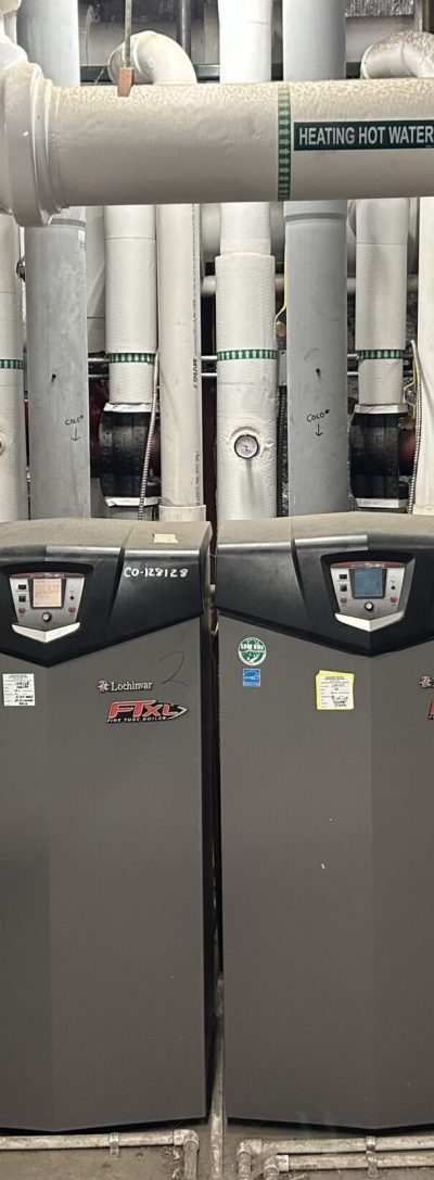 Four Boilers serviced by Mountain Hydronics